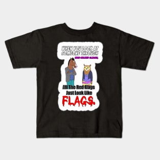 Sad BoJack Horseman Quotes Kids T-Shirt